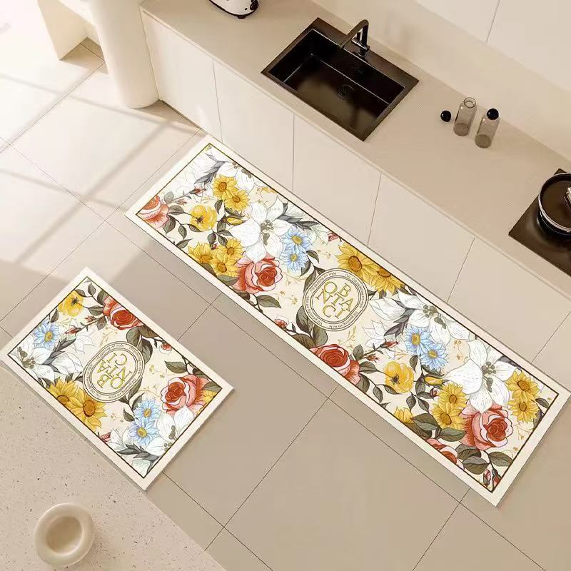 Zara Home Bathroom Rug - VIKAMA 1/2 Buah Keset Lantai Dapur