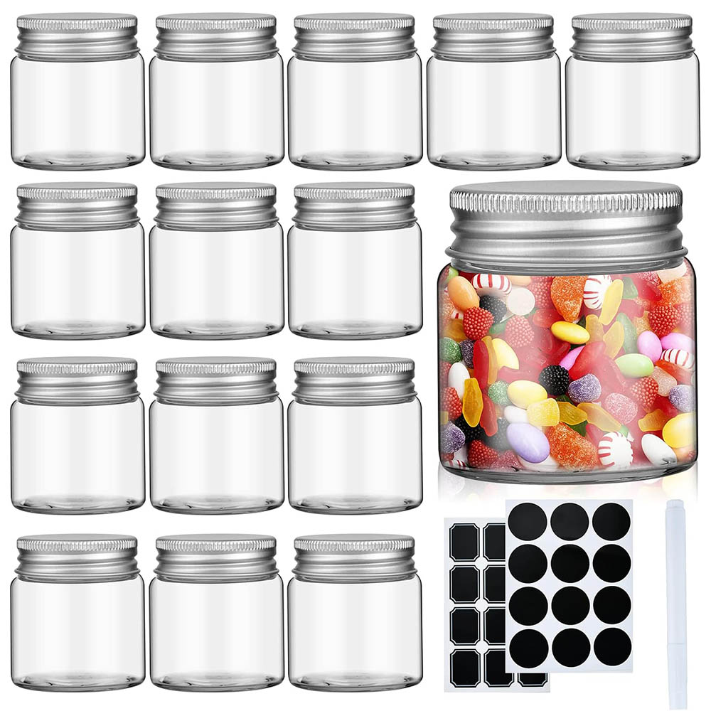 Bath Salts Jar - Botol Mason Mini 2oz, stoples kaca