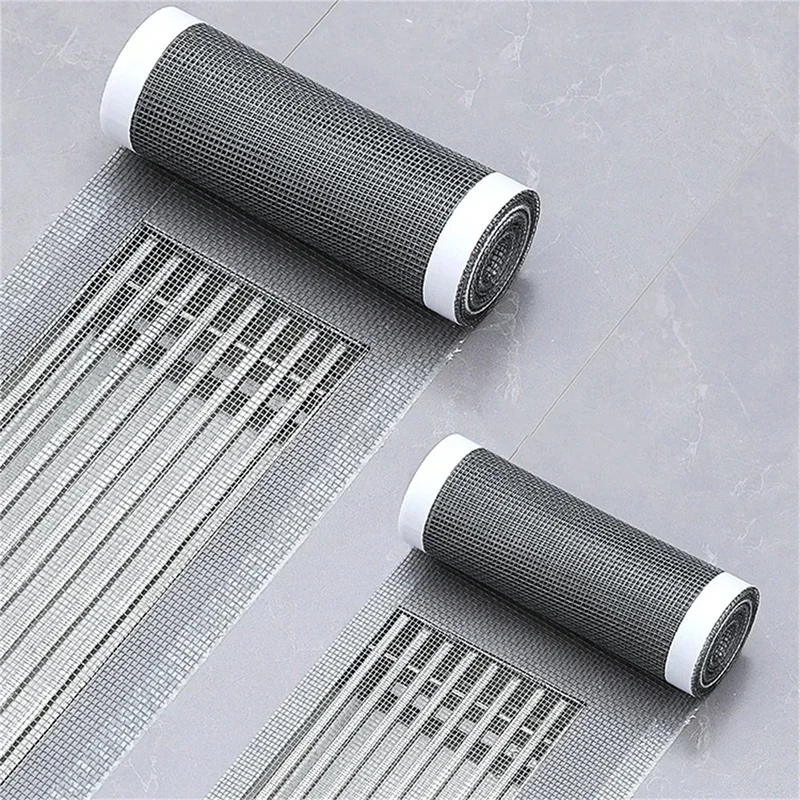 Drain Hair Catcher - Stiker Saluran Lantai Berperekat Penangkap Rambut