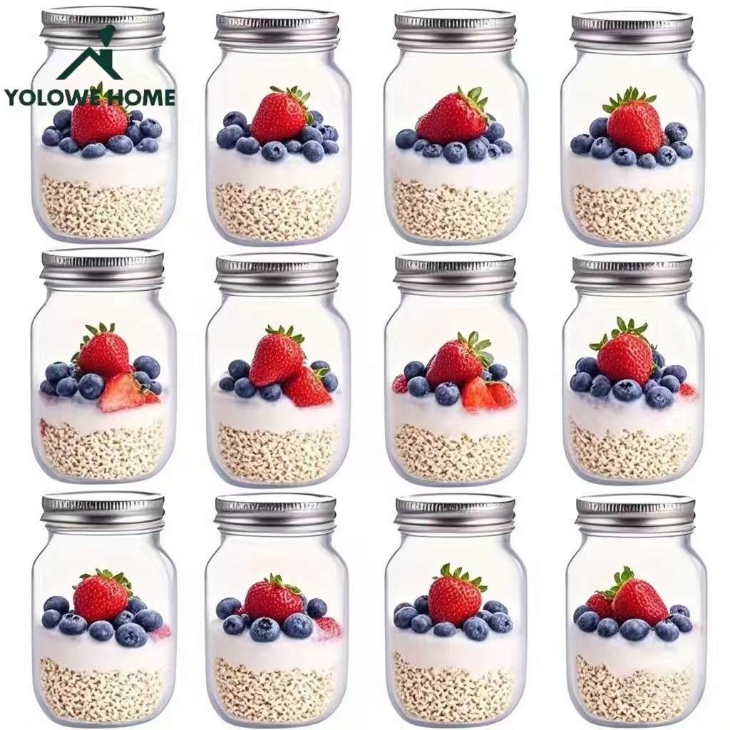 Bath Salts Jar - 6 Buah, 12 Buah, 500Ml/16Oz, Stoples