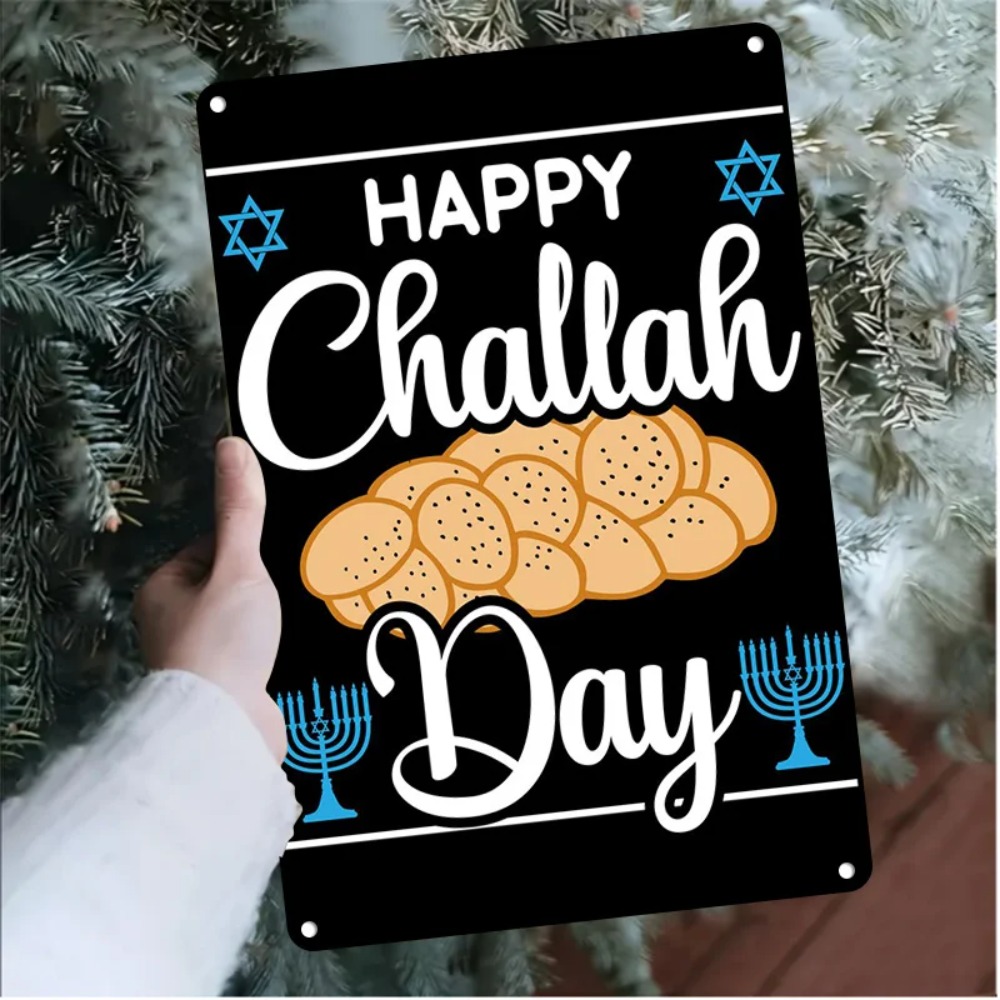 Home & Bathroom Building Products Pte Ltd - CIFBUY Retro Happy Challah Day Menorah