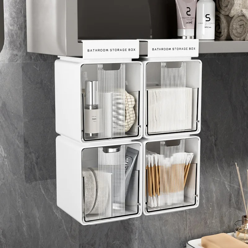 Home Goods Bathroom Cabinets - Kotak Penyimpanan Tarik Keluar untuk Kapas