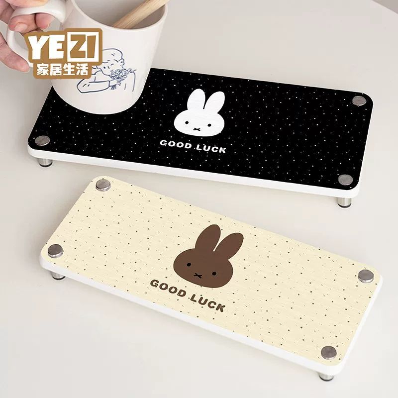 Home Edit Bathroom Storage - Rak Pajangan Meja Kelinci Miffy yang