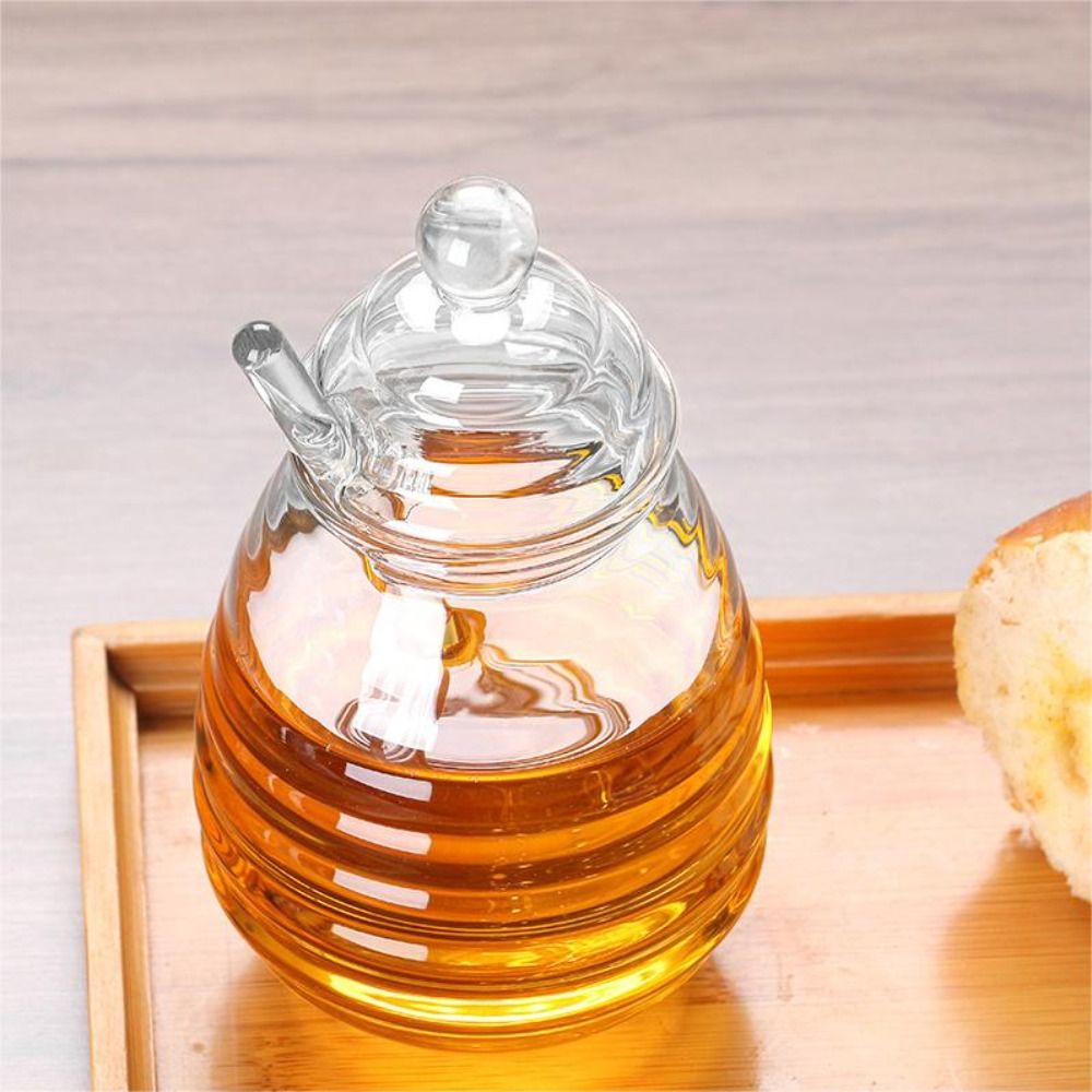 Bath Salts Jar - Pot madu transparan, Pot madu dengan