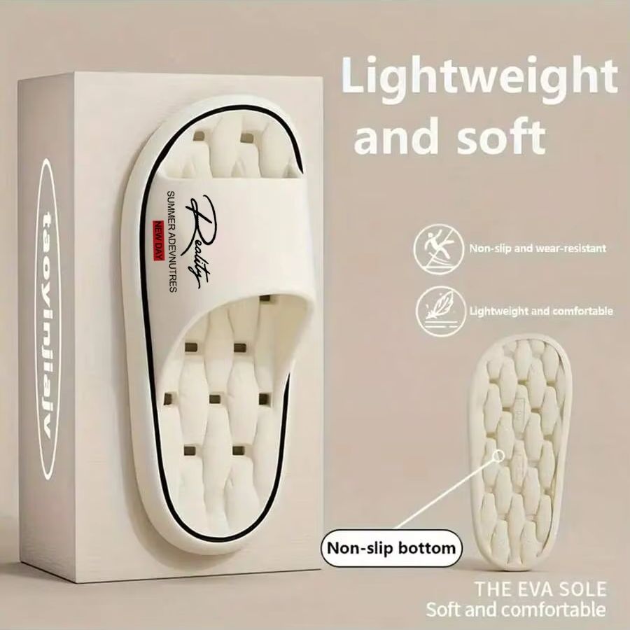 Your Home Bathroom - Sandal Unisex Ins-Style Reality Print dengan