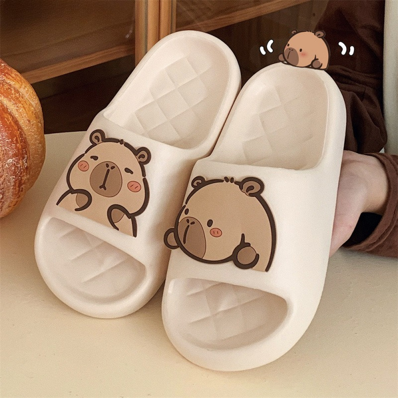 Your Home Bathroom - Sandal Wanita Sandal Rumah Capybara Lucu