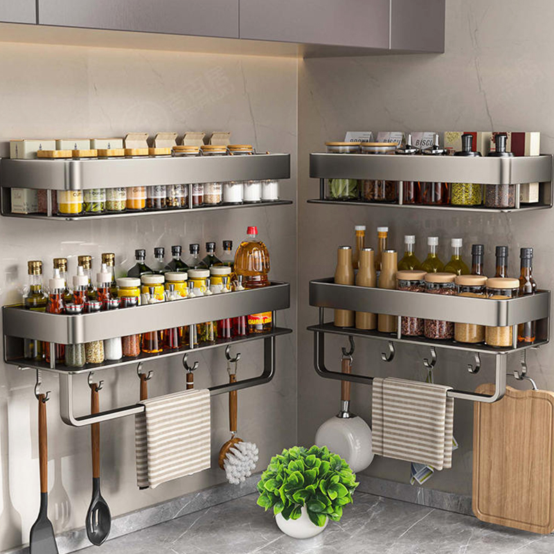 Home Goods Bathroom Cabinets - Rak Dapur Aluminium Rak Penyimpanan Toilet