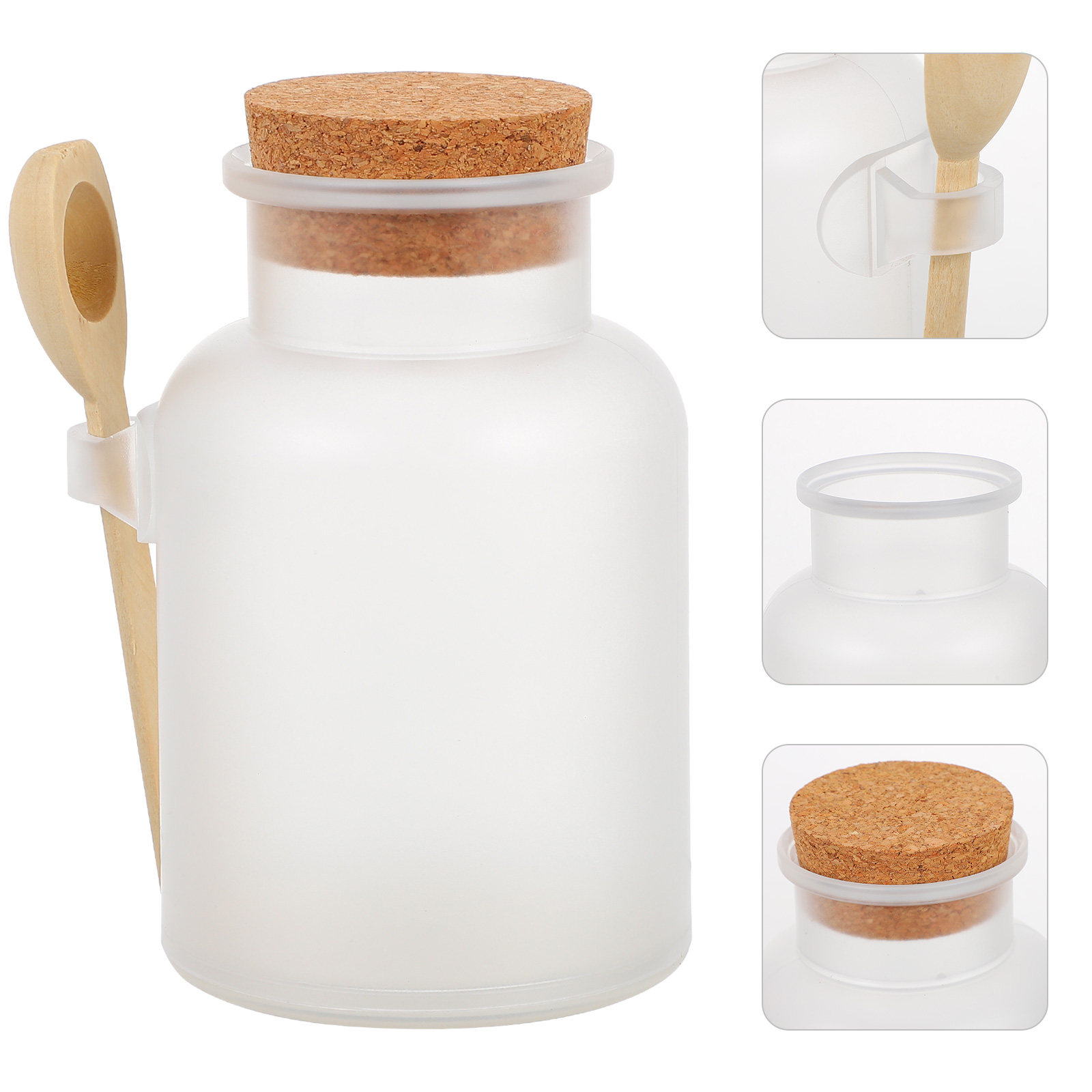 Bath Salts Jar - 1 Buah Tempat Masker Bubuk Botol
