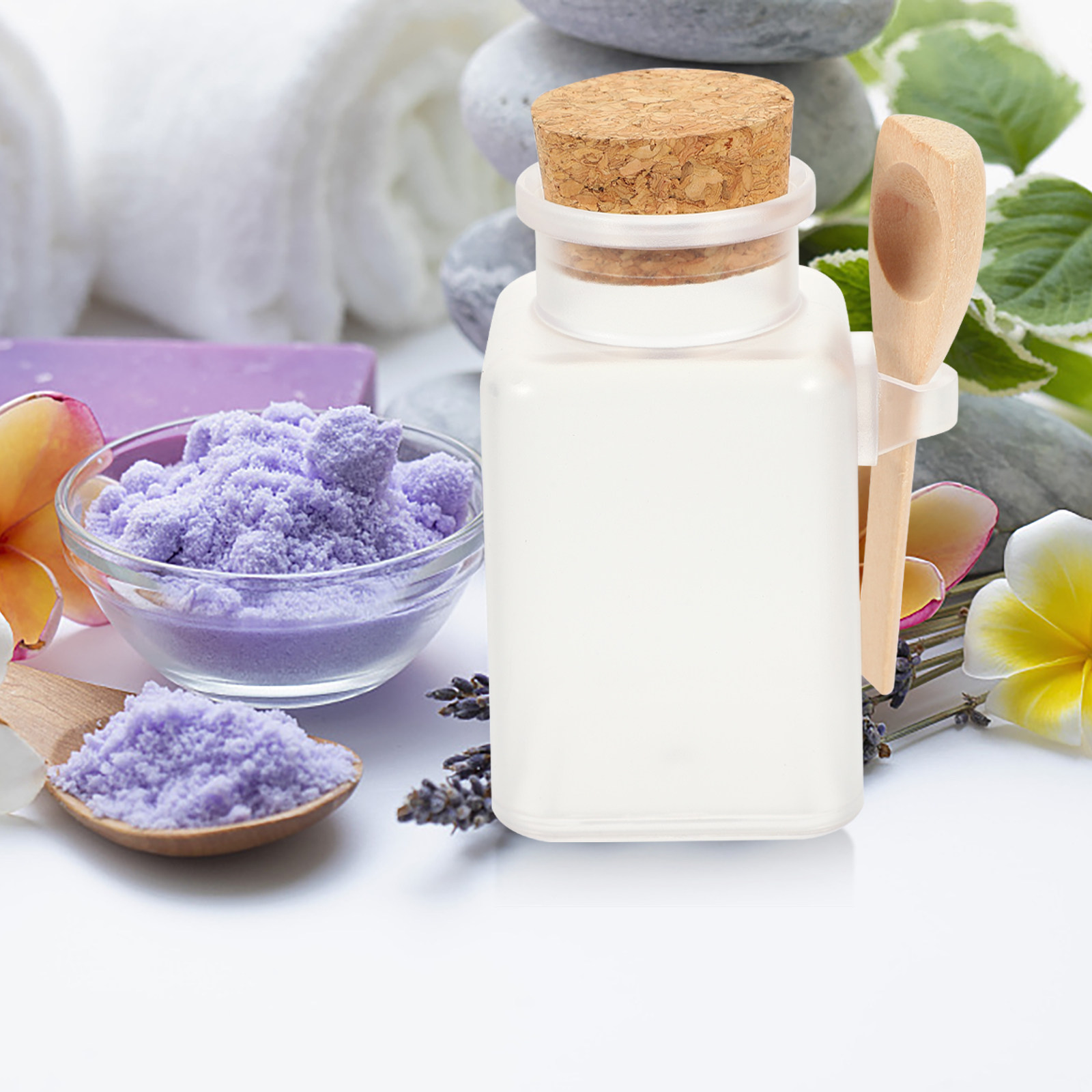 Bath Salts Jar - 6Pcs Set Botol Garam Mandi Kecil