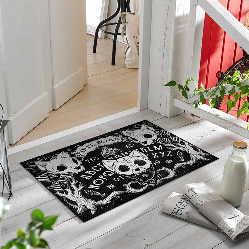 Zara Home Bathroom Rug - Keset Lantai Gotik Gelap untuk Kamar