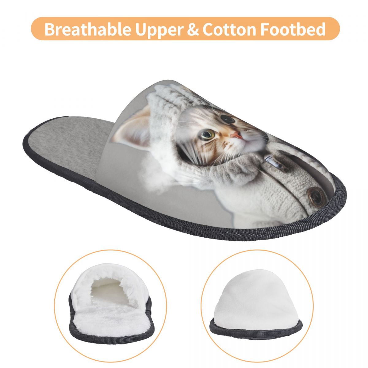 Sandal Tamu Kucing Lucu Khusus - Your Home Bathroom ulasan dan harga