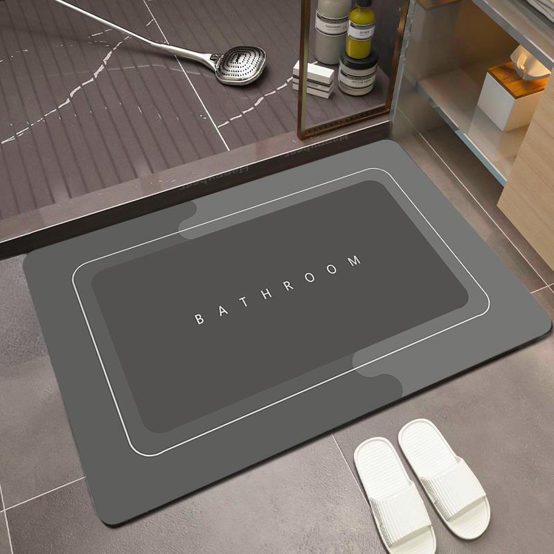 Keset kamar mandi Anti licin,  - Zara Home Bathroom Rug ulasan dan harga