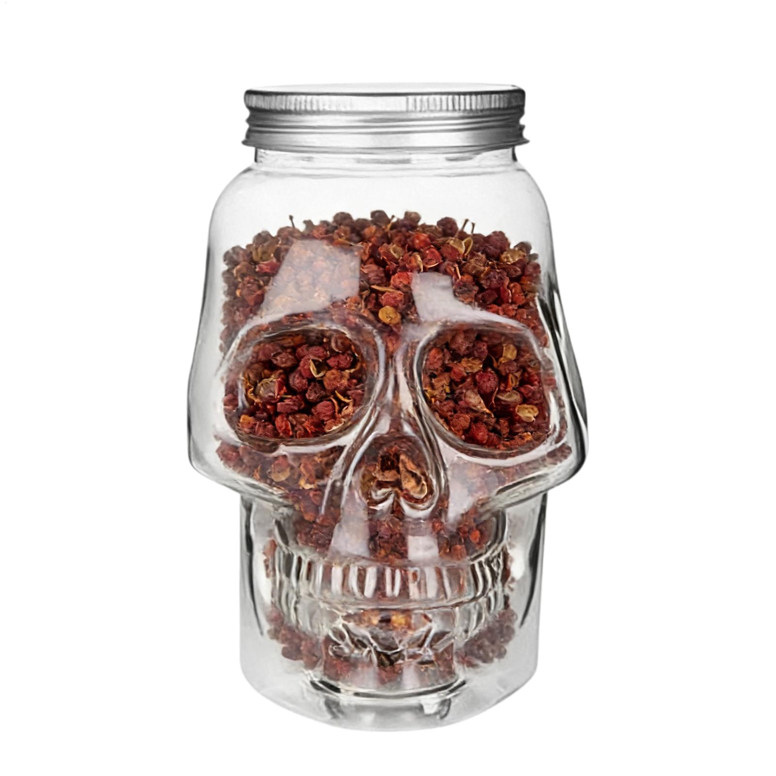 Stoples Tengkorak 500ml/800ml  - Bath Salts Jar ulasan dan harga