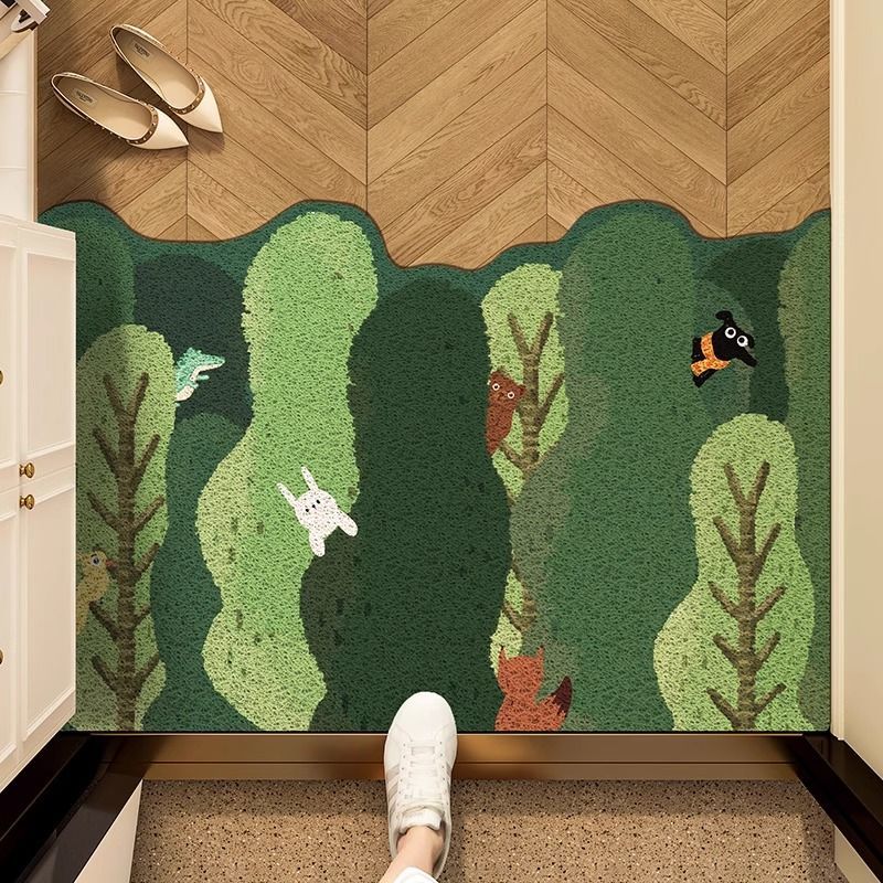 VIKAMA Pintu Masuk Lingkaran S - Zara Home Bathroom Rug ulasan dan harga