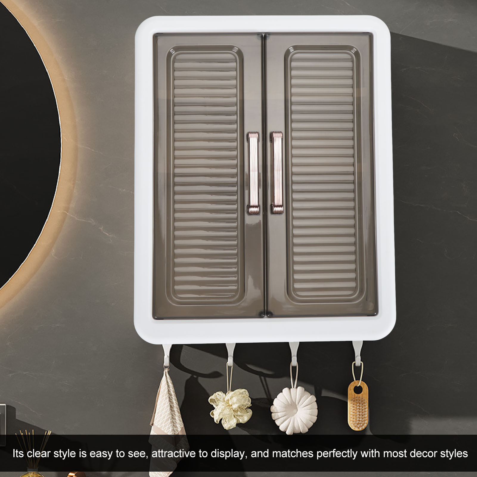 Lemari Kamar Mandi Terpasang D - Home Goods Bathroom Cabinets ulasan dan harga