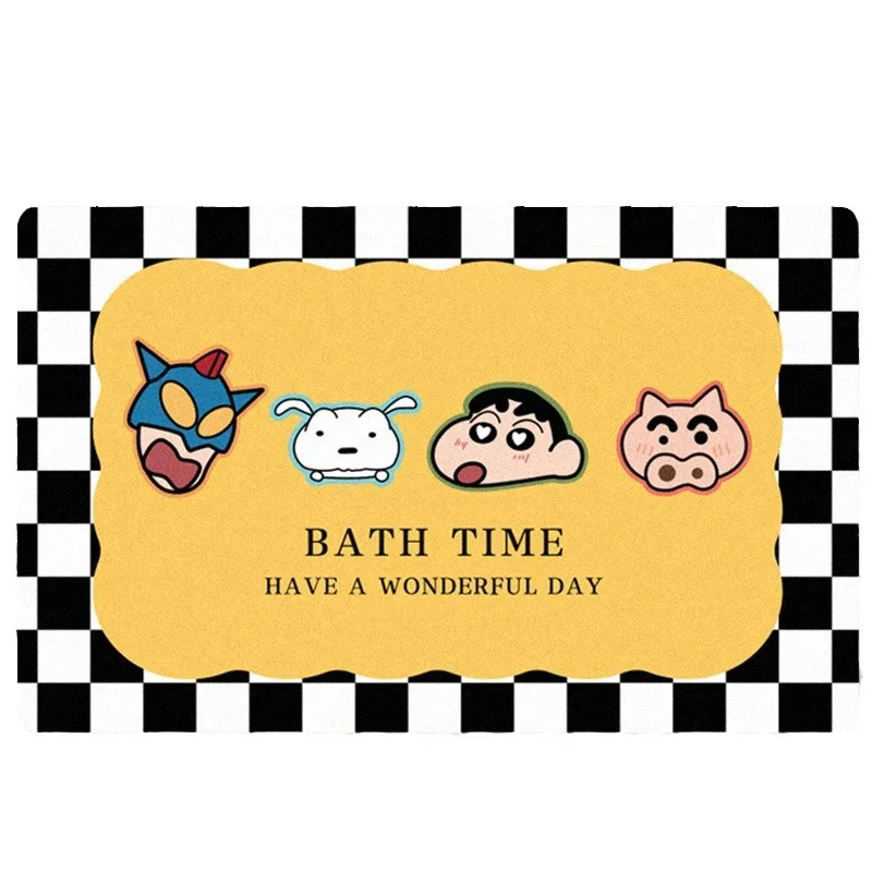 Tikar lantai kartun lucu, kray - Home Bathroom Mats ulasan dan harga