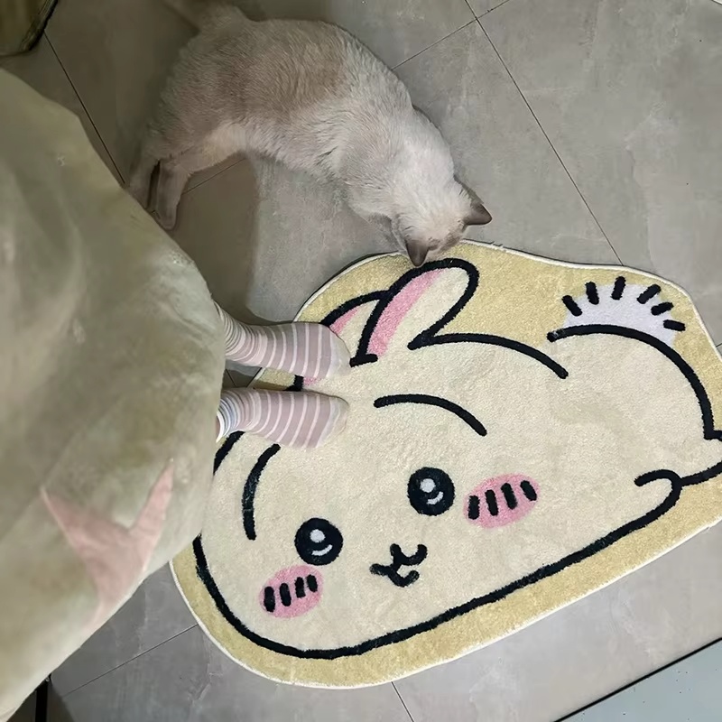 Karpet Kartun Anime Hachiware  - Home Bathroom Mats ulasan dan harga