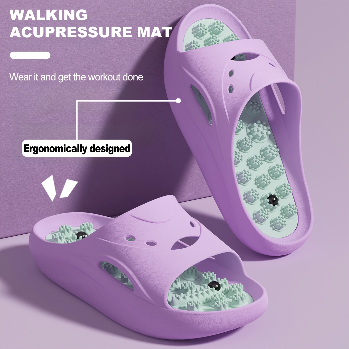 Sandal Pijat EVA Wanita Pria,  - Home Outdoor Bathroom ulasan dan harga