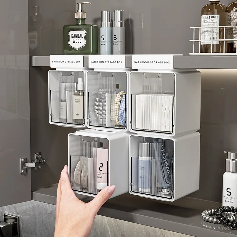 Kotak Penyimpanan Tarik Keluar - Home Goods Bathroom Cabinets ulasan dan harga