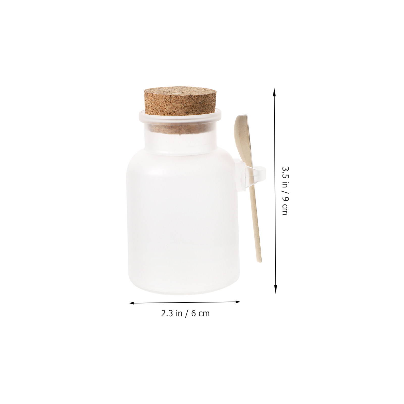 2Pcs Set Botol Garam Mandi Kom - Bath Salts Jar ulasan dan harga