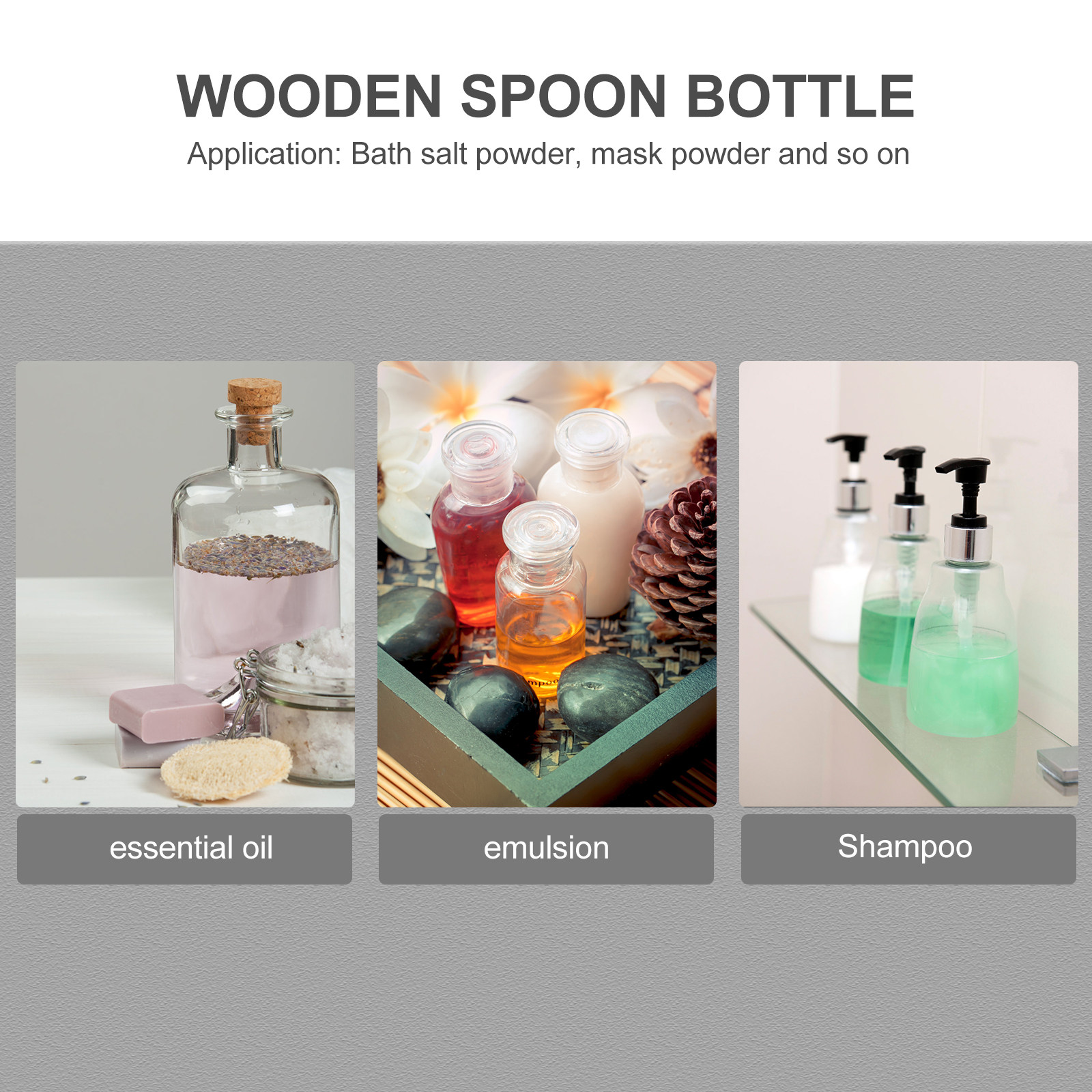 2Pcs Set Botol Garam Mandi Kom - Bath Salts Jar ulasan dan harga