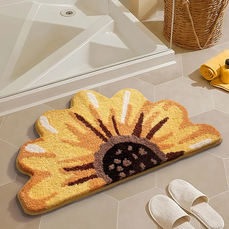 VIKAMA Keset Kamar Mandi Daun  - Zara Home Bathroom Rug ulasan dan harga