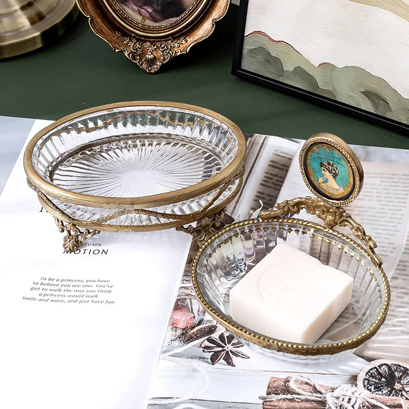 Tempat Sabun Kaca Kuningan, Na - Glass Soap Dish ulasan dan harga