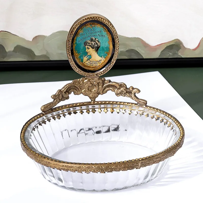 Tempat Sabun Kaca Kuningan, Na - Glass Soap Dish ulasan dan harga