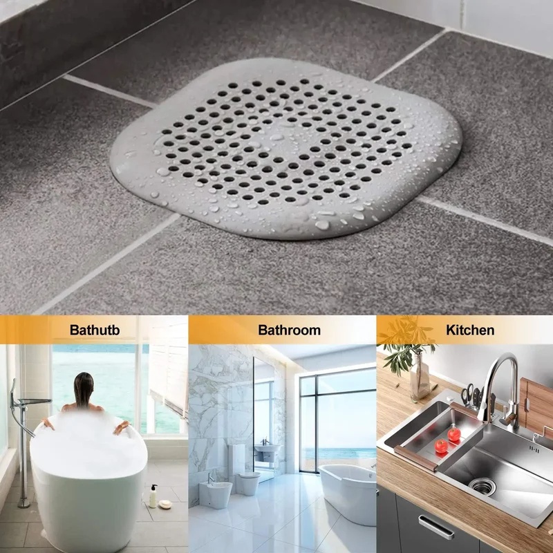 Penutup Lubang Pembuangan Air  - Drain Hair Catcher ulasan dan harga