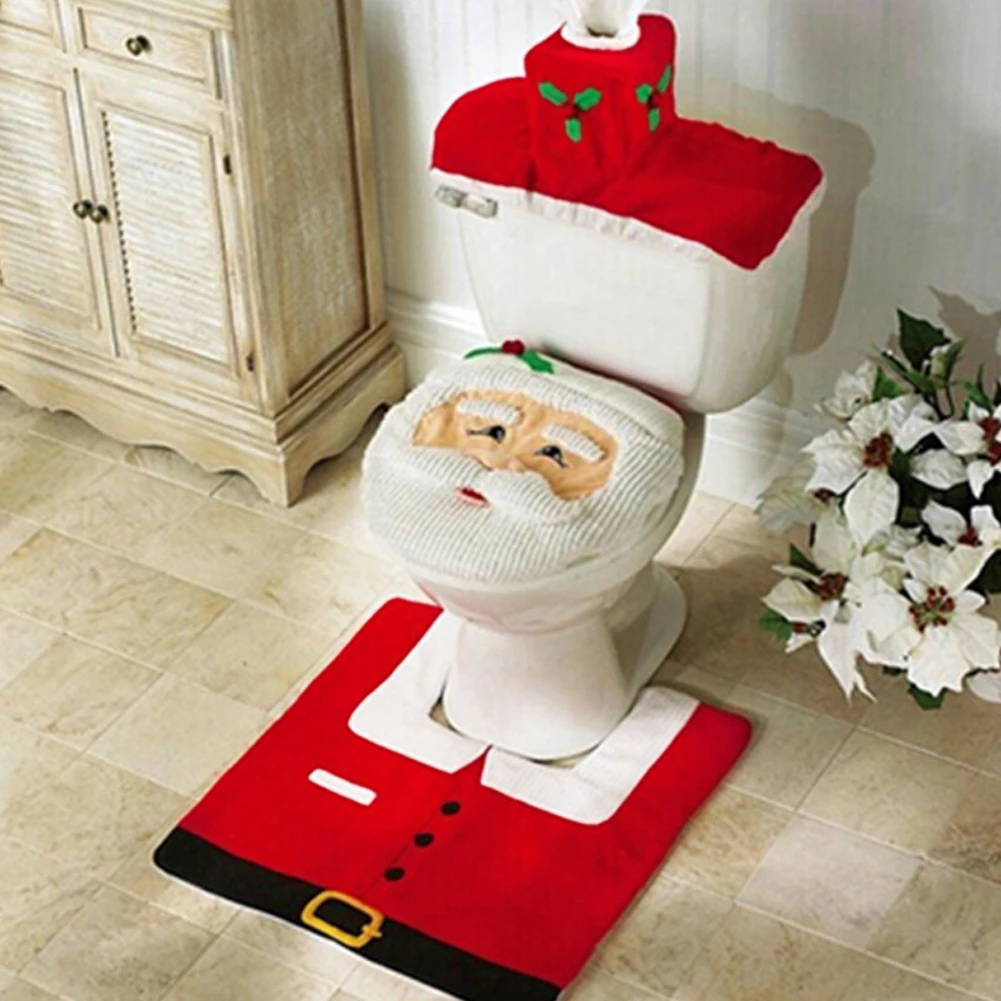 2026 Sarung Dudukan Toilet Nat - Home Bathroom Mats ulasan dan harga