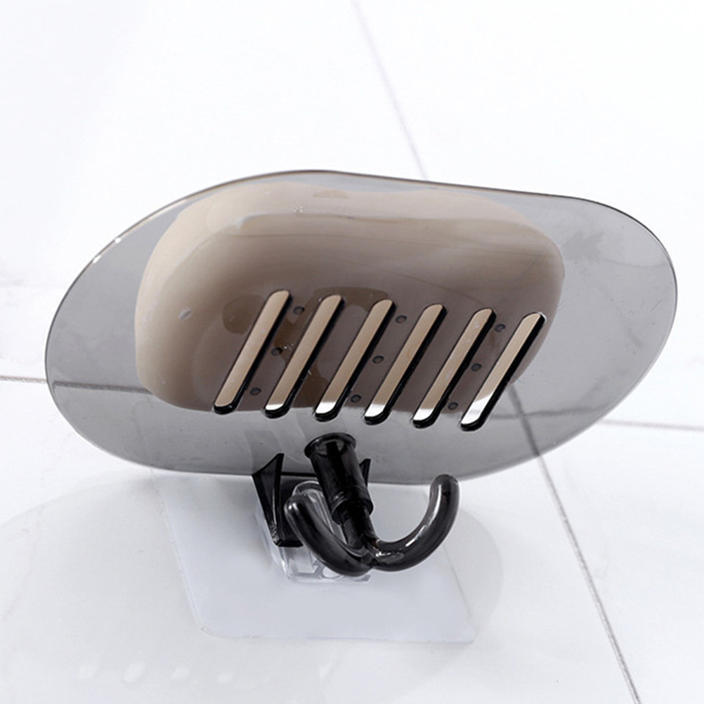 2Pcs Tempat Sabun Hisap Tanpa  - Glass Soap Dish ulasan dan harga