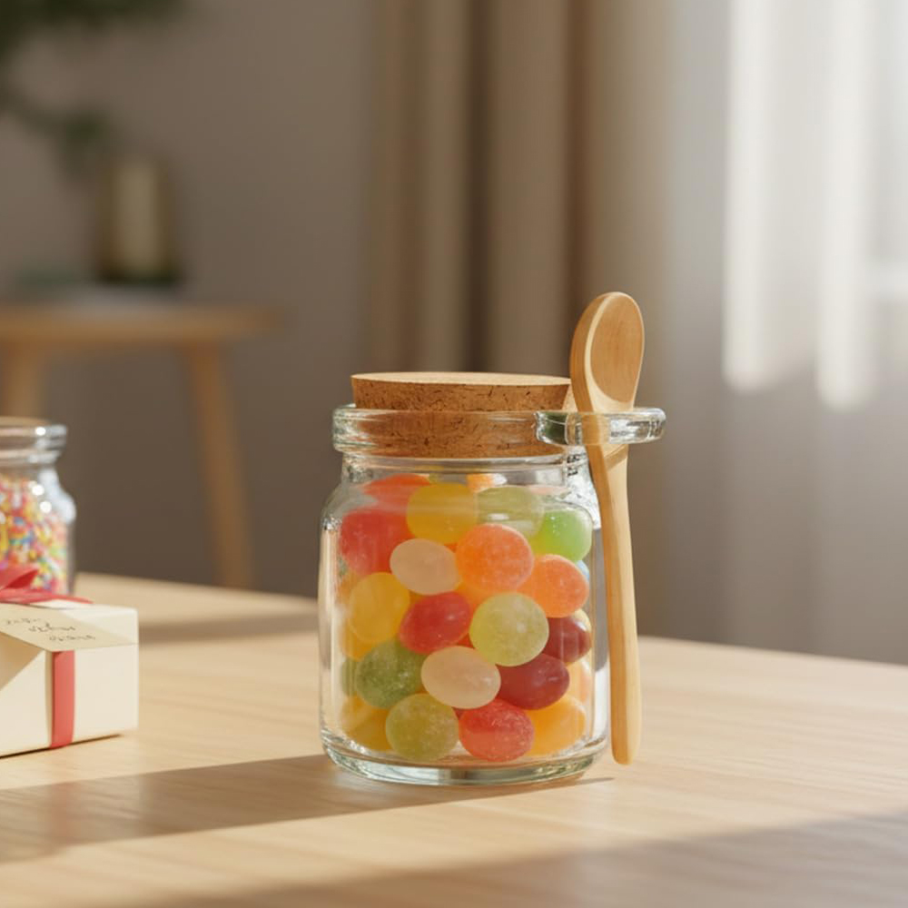 Wadah Lulur Gula, Stoples Gara - Bath Salts Jar ulasan dan harga