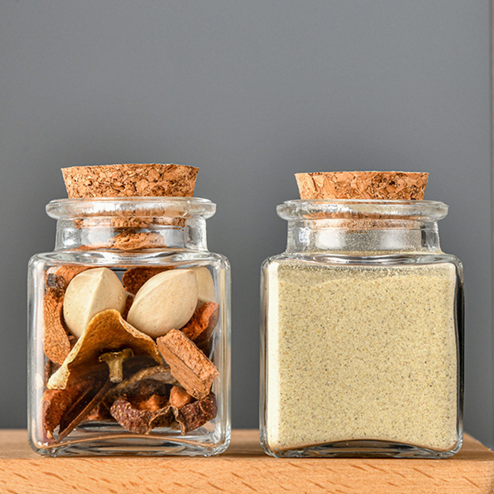 Botol kaca bening 50ml 5/10 bu - Bath Salts Jar ulasan dan harga