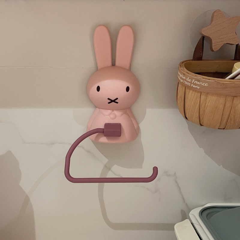 Rak Tisu Toilet Kawaii Miffy T - Home Edit Bathroom Storage ulasan dan harga