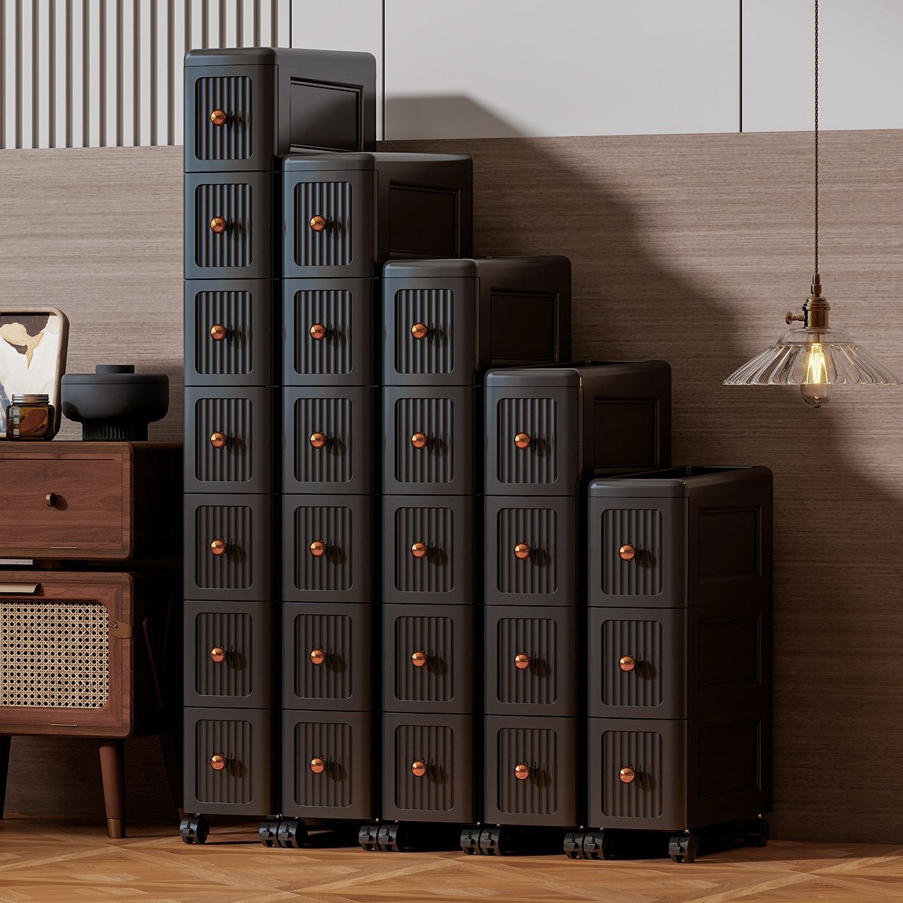 Lemari Penyimpanan Laci Sempit - Home Goods Bathroom Cabinets ulasan dan harga