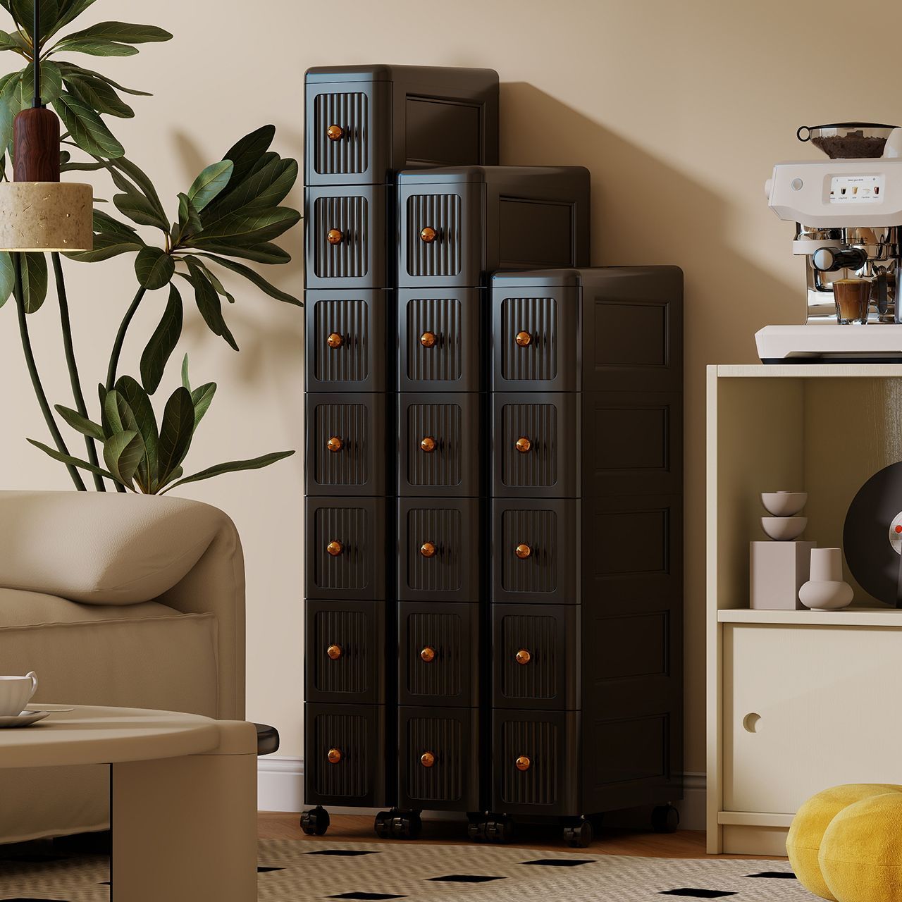 Lemari Penyimpanan Laci Sempit - Home Goods Bathroom Cabinets ulasan dan harga