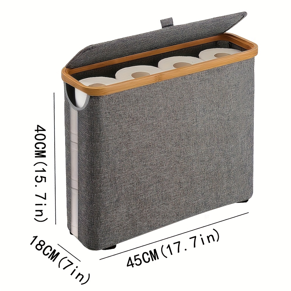 Keranjang Penyimpanan Tisu Toi - Home Goods Bathroom Cabinets ulasan dan harga