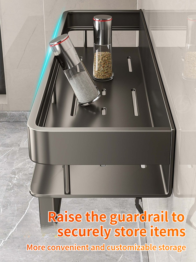 Rak Dapur Aluminium Rak Penyim - Home Goods Bathroom Cabinets ulasan dan harga