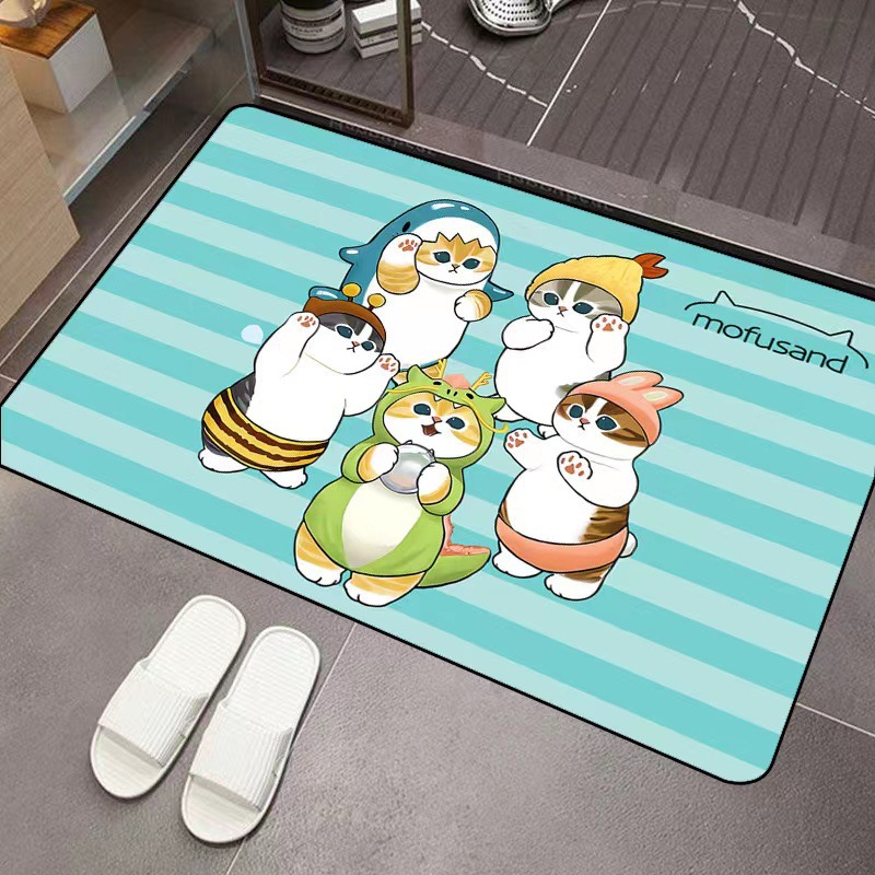 Keset Lantai Penyerap Lumpur D - Home Bathroom Mats ulasan dan harga