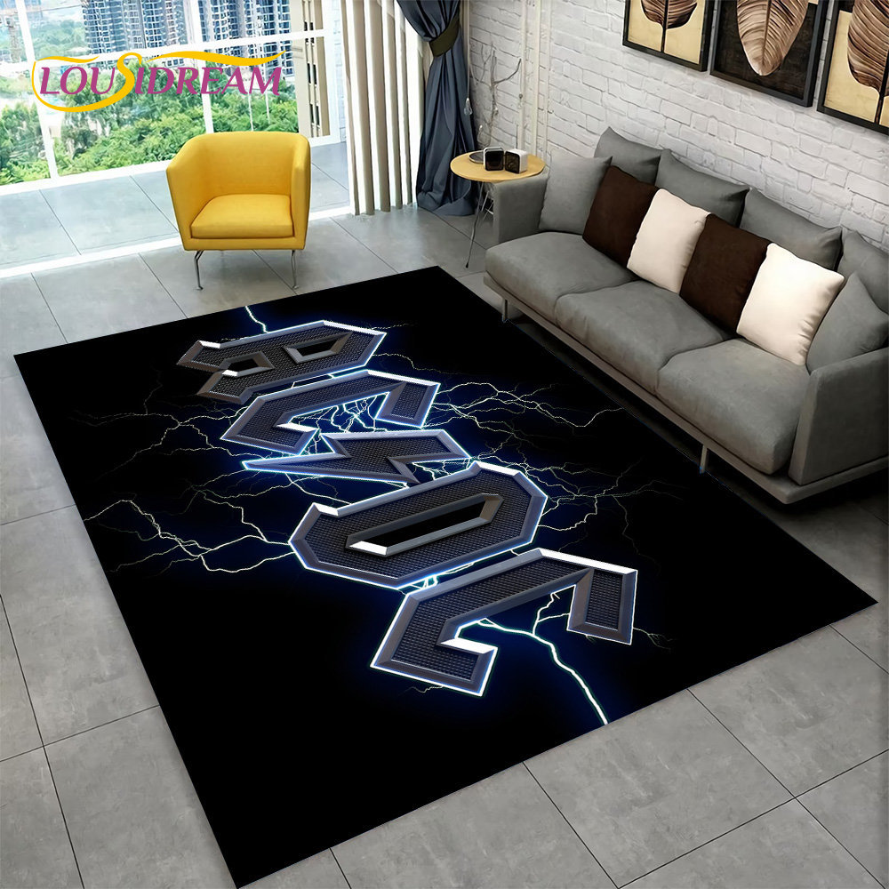 Karpet Area Band Rock AC/DC Be - Home Outdoor Bathroom ulasan dan harga