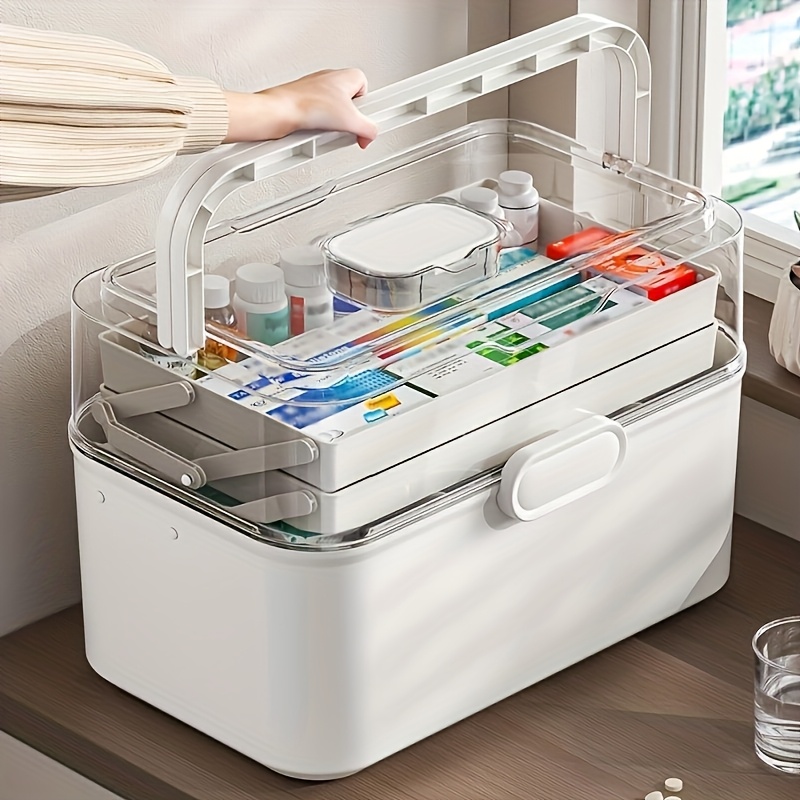 Kotak Penyimpanan Obat/Kotak D - Home Goods Bathroom Cabinets ulasan dan harga