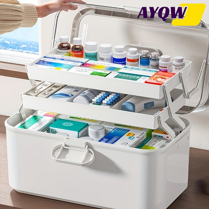 Kotak Penyimpanan Obat/Kotak D - Home Goods Bathroom Cabinets ulasan dan harga