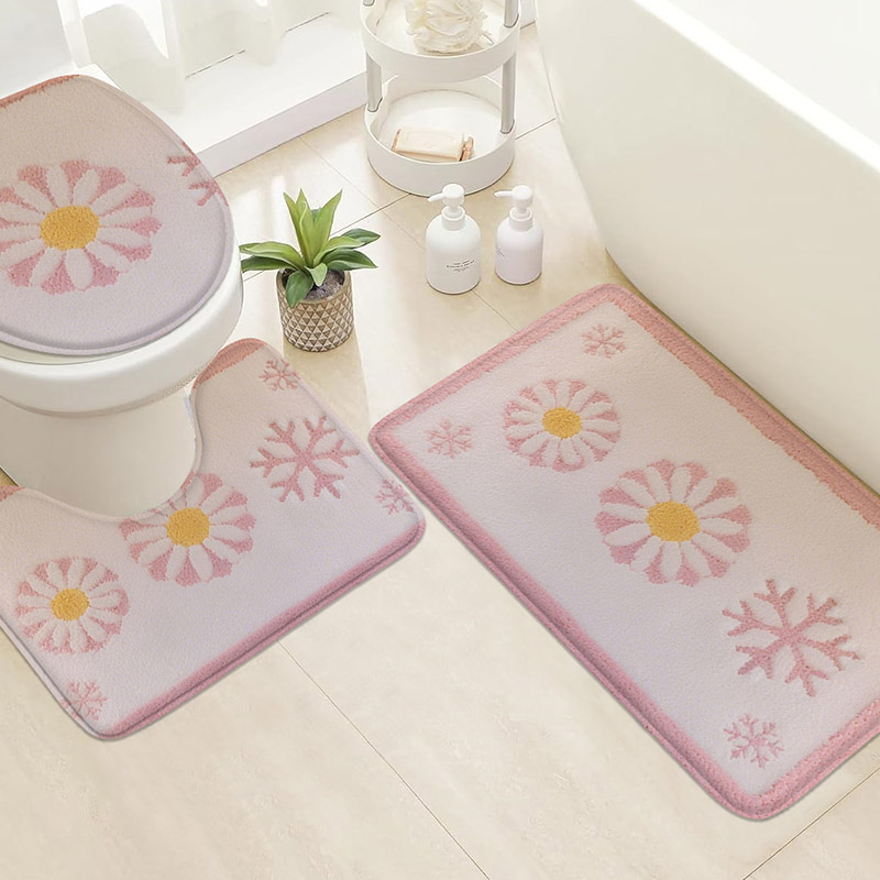 3 Buah Keset Lantai Berbentuk  - Zara Home Bathroom Rug ulasan dan harga