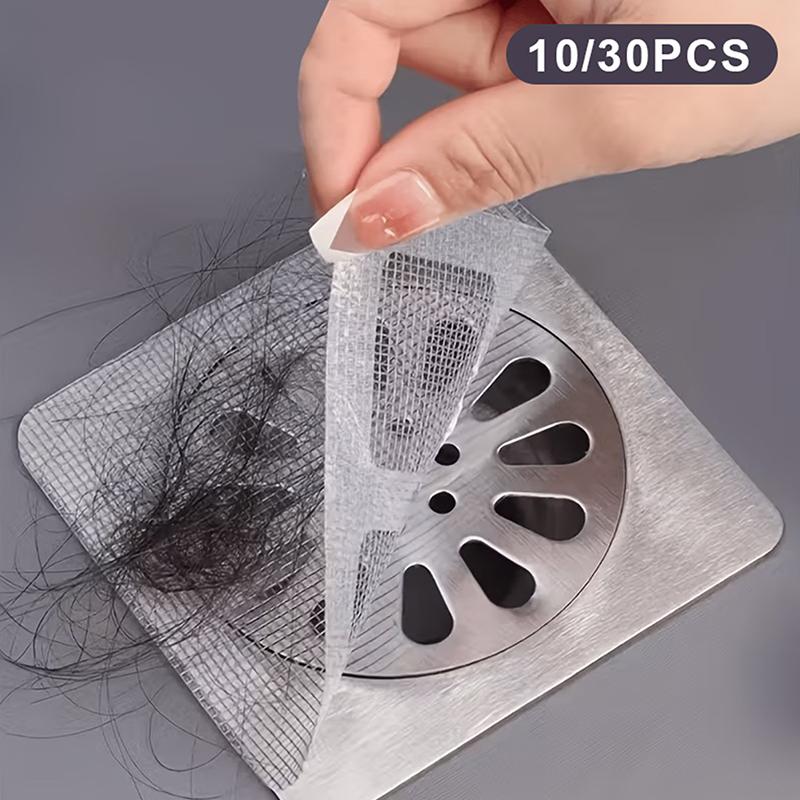 10/30Pcs Penyaring Rambut Seka - Drain Hair Catcher ulasan dan harga