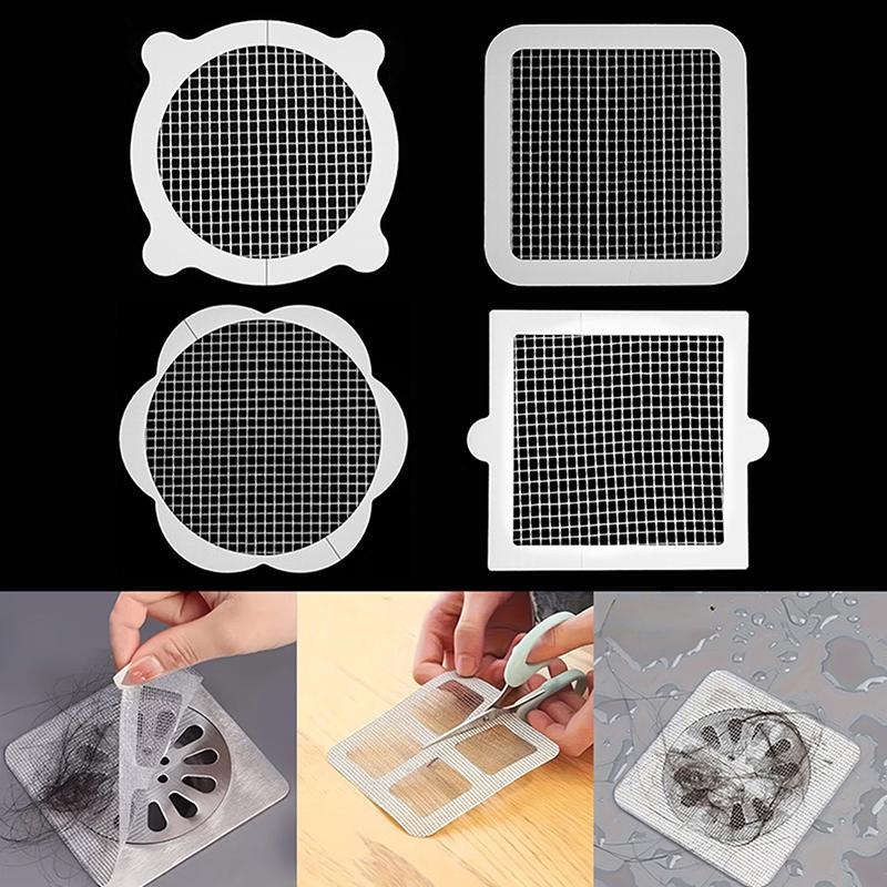 10/30Pcs Penyaring Rambut Seka - Drain Hair Catcher ulasan dan harga
