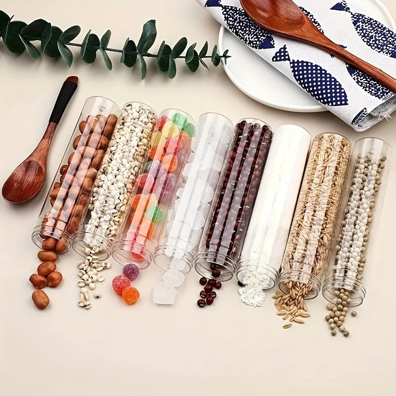 25 Buah Tabung Plastik Transpa - Bath Salts Jar ulasan dan harga