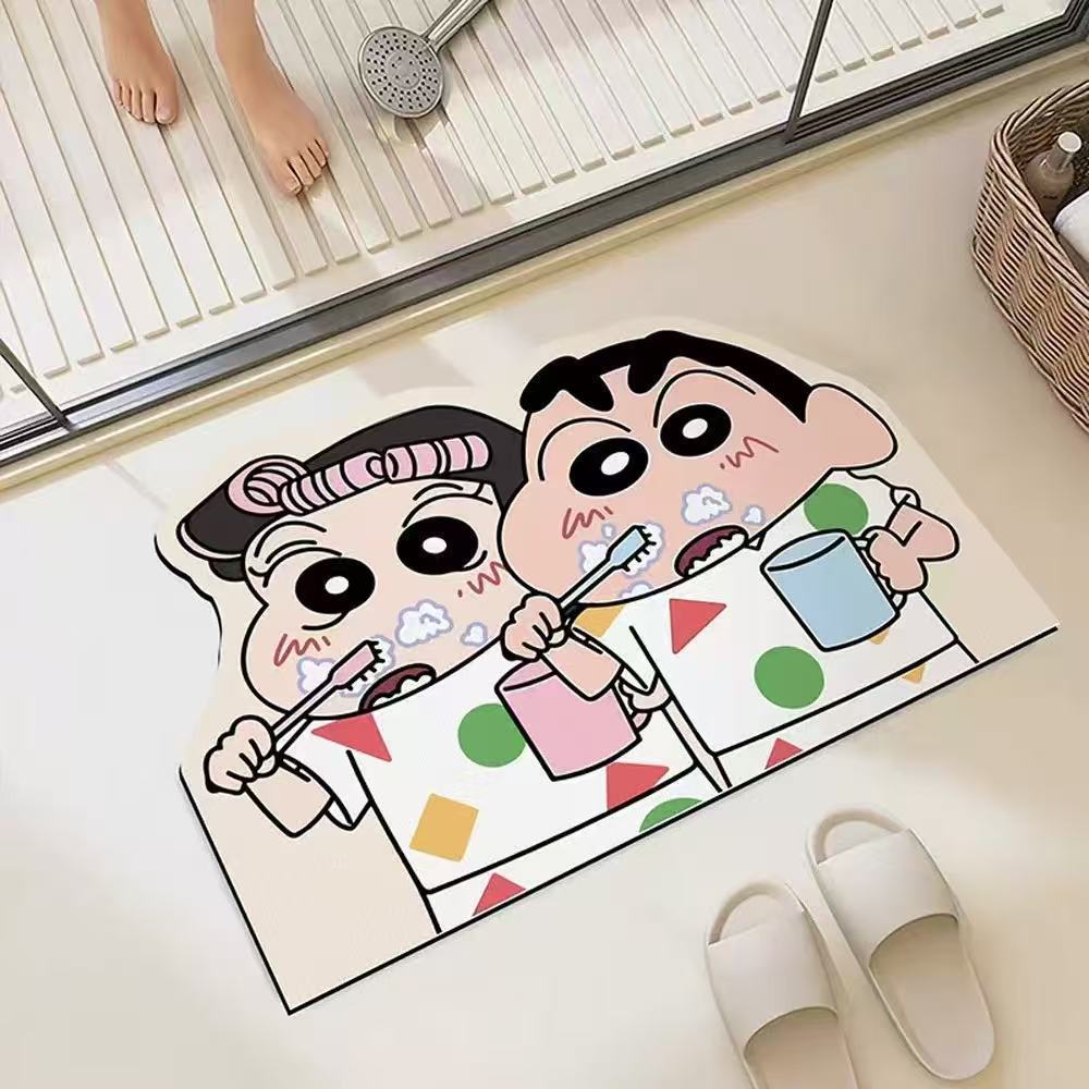 Alas Penyerap Air Kamar Mandi  - Home Bathroom Mats ulasan dan harga